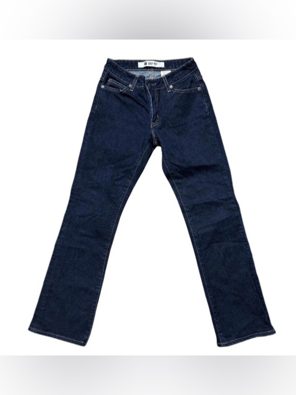 Vintage Gap Bootcut Jeans Womens Size 2 Stretch Y2K Dark Denim